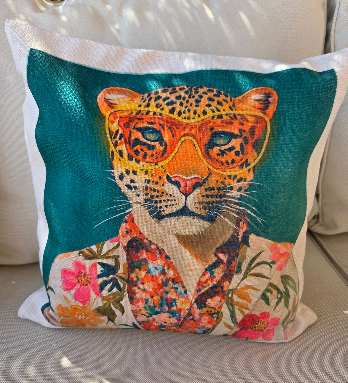 Kussenhoes gepersonaliseerd 40x40cm