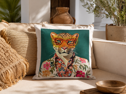 Kussenhoes gepersonaliseerd 40x40cm